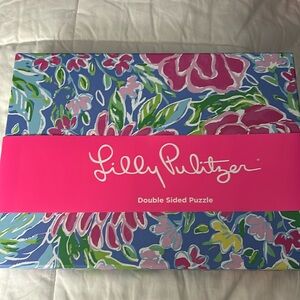 Lilly Pulitzer Double Sided Puzzle NWT